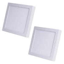 Plafon Led Quadrado 17x17 Sobrepor Painel 12w 6500k Avant Plafon Led Quadrado 17x17 Sobrepor Painel 12w 6500k Avant