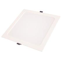 Plafon Led Quadrado de Embutir Slim 1000 Lm 12 W Bivolt 3000 K Luz Amarela - Tramontina Plafon Led Quadrado de Embutir Slim 1000 Lm 12 W Bivolt 3000 K Luz Amarela - Tramontina
