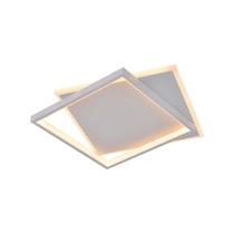 Plafon LED Quadrado Sobreposto Branco 40cm Sindora Plafon LED Quadrado Sobreposto Branco 40cm Sindora