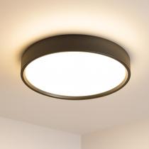 Plafon LED Redondo Moderno de Teto Embutir ou Sobrepor para Sala e Quarto LUMIVILLE