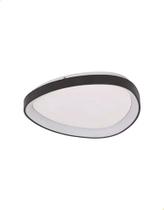 Plafon Led Seixos De Sobrepor 52x52cm 33w Bivolt 3000k