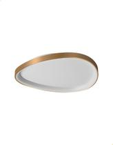 Plafon Led Seixos Sobrepor 52x52cm 33w Bivolt 3000k Dourado Plafon Led Seixos Sobrepor 52x52cm 33w Bivolt 3000k Dourado