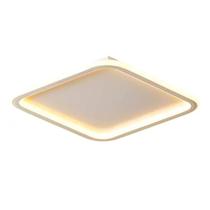 Plafon LED Slin 45W 3000K/4000K/6000K Branco Quadrado 3600LM Bivolt HEVVY