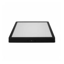 Plafon Led Sobrepor 18W Quadrado 3000K Preto Blumenau Plafon Led Sobrepor 18W Quadrado 3000K Preto Blumenau