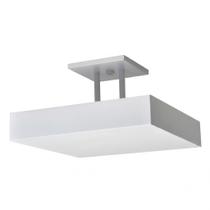 Plafon LED Sobrepor 30x30 Metálico 4 Lâmpadas Quadrado Moderno Plafon LED Sobrepor 30x30 Metálico 4 Lâmpadas Quadrado Moderno