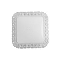 Plafon Led Sobrepor Branco Transparente 12w Yamamura