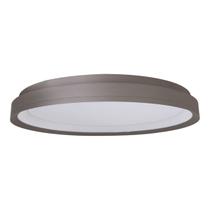 Plafon Led Sobrepor Metal Aluminio 36w 3000k Giro