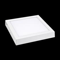 Plafon LED sobrepor quadrado 24W, 3000k, backstage LUMANTI