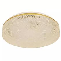 Plafon LED Sobrepor Redondo 45cm 3000K 30W Bivolt Alumínio e Acrílico Plafon LED Sobrepor Redondo 45cm 3000K 30W Bivolt Alumínio e Acrílico