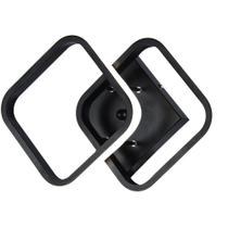 Plafon LED Taschibra Village Square Luz Quente 3000K
