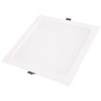 Plafon LED Tramontina Quadrado de Embutir Slim 2000 lm 24 W Bivolt 4000 K Luz Neutra Plafon LED Tramontina Quadrado de Embutir Slim 2000 lm 24 W Bivolt 4000 K Luz Neutra