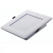 Plafon LED Tramontina Quadrado de Embutir Slim 480 lm 6 W Bivolt 3000 K Luz Amarela