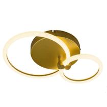 Plafon Llum Space Orbital Double Led 26W 3000K Luz Amarela Plafon Llum Space Orbital Double Led 26W 3000K Luz Amarela