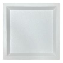 Plafon Luminária Painel Quadrado Recuado De Sobrepor 18w