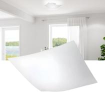 Plafon Luminária Teto Branco Lustre E27 Taschibra Quadrado Plafon Luminária Teto Branco Lustre E27 Taschibra Quadrado