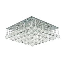 Plafon Lumix LN146 40cm Quadrado Transparente G9 Plafon Lumix LN146 40cm Quadrado Transparente G9