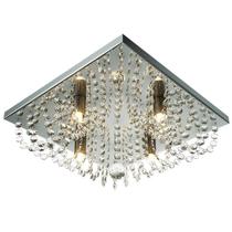 Plafon Lumix LN148 47cm Quadrado Transparente G9 Plafon Lumix LN148 47cm Quadrado Transparente G9