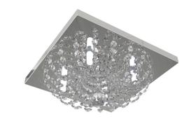 Plafon Lustre de Cristal Legitimo Quadrado 30cm Sala Quarto Corredor Living Loft Plafon Lustre de Cristal Legitimo Quadrado 30cm Sala Quarto Corredor Living Loft