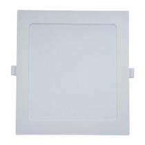 Plafon Modaza Polipropileno de Embutir Quadrado, 18W, Branco