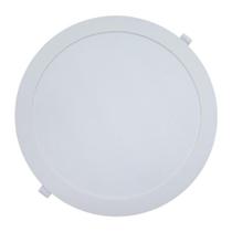 Plafon Modaza Polipropileno de Embutir Redondo, 24W, Branco Plafon Modaza Polipropileno de Embutir Redondo, 24W, Branco