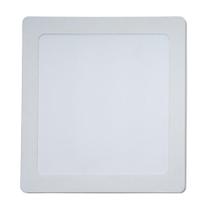 Plafon Modaza Polipropileno de Sobrepor Quadrado, 18W, Branco Plafon Modaza Polipropileno de Sobrepor Quadrado, 18W, Branco