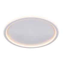 Plafon Moderno Branco 40cm Led 49W 3 em 1 Bivolt 15698-PL