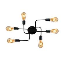 Plafon Moderno Charlô 6 Lâmpadas Mesa Sala Cozinha Gourmet Living Caisma Plafon Moderno Charlô 6 Lâmpadas Mesa Sala Cozinha Gourmet Living Caisma