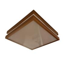 Plafon Moderno Modular 50cm Cobre Para Sala Mesa Cozinha Quarto Escritório