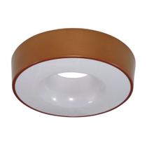 Plafon Nice Cobre 4 Lampadas Tualux