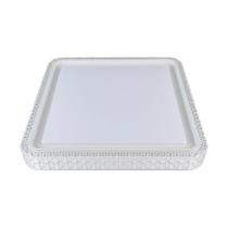 Plafon Nordecor Kenle 2666 Quadrado Led Bivolt Branco Branco 2666 Plafon Nordecor Kenle 2666 Quadrado Led Bivolt Branco Branco 2666