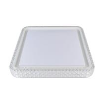 Plafon Nordecor Kenle 2666 Quadrado Led Bivolt Branco Plafon Nordecor Kenle 2666 Quadrado Led Bivolt Branco