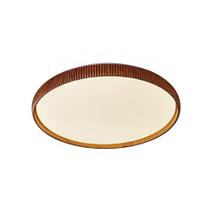 Plafon Nordecor Rond 90038 52cm Led Dimerizável Imbuia Bivolt Plafon Nordecor Rond 90038 52cm Led Dimerizável Imbuia Bivolt
