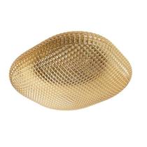 Plafon Ozzy Âmbar Metal E Vidro 25cm Starlux Lt-001S Plafon Ozzy Âmbar Metal E Vidro 25cm Starlux Lt-001S