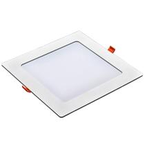 Plafon Painel de Led Avant Pop 18W Branco 6500K 1080 Lúmens Quadrado de Embutir 22x22cm Bivolt