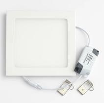 Plafon Painel de LED QUADRADO 19cm de diâmetro Bivolt 15W 6500k Plafon Painel de LED QUADRADO 19cm de diâmetro Bivolt 15W 6500k
