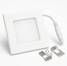 Plafon Painel de LED QUADRADO 9cm de diâmetro Bivolt 3W 3000k Plafon Painel de LED QUADRADO 9cm de diâmetro Bivolt 3W 3000k