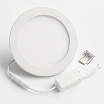 Plafon Painel de LED Redondo 19cm de diâmetro Bivolt 15W 4000k