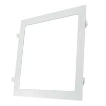 Plafon Painel Led 18w Embutir Quadrado Luz Branco Frio