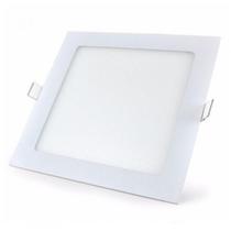 Plafon Painel Led Luminária Downlight 18W Embutir Quadrado