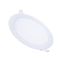Plafon Painel Led Redondo Embutir 18w 6500k Ultra Slim 22cm