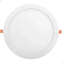 Plafon Painel Led Redondo Embutir 25w 6500k Lorben
