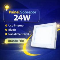 Plafon Painel Led Sobrepor Quadrado 24w Branco Frio Plafon Painel Led Sobrepor Quadrado 24w Branco Frio