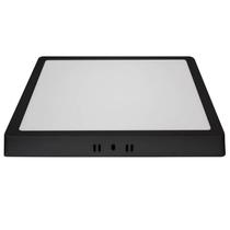 Plafon Painel Led Sobrepor Quadrado Preto 32w 40x40 6500k Plafon Painel Led Sobrepor Quadrado Preto 32w 40x40 6500k