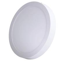 Plafon Painel Led Sobrepor Redondo 18w 20cm Biv 3000K Galaxy