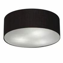 Plafon Para Banheiro Cilíndrico SB-3006 Cúpula Cor Preto Plafon Para Banheiro Cilíndrico SB-3006 Cúpula Cor Preto