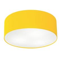 Plafon Para Corredor Cilíndrico SC-3006 Cúpula Cor Amarelo