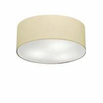 Plafon Para Corredor Cilíndrico SC-3046 Cúpula Cor Algodão Crú Plafon Para Corredor Cilíndrico SC-3046 Cúpula Cor Algodão Crú