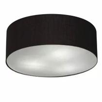 Plafon Para Dormitório Cilíndrico SD-3006 Cúpula Cor Preto