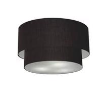 Plafon Para Dormitório Cilíndrico SD-3045 Cúpula Cor Preto