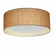 Plafon Para Quarto Cilíndrico SQ-3008 Cúpula Cor Palha Bege